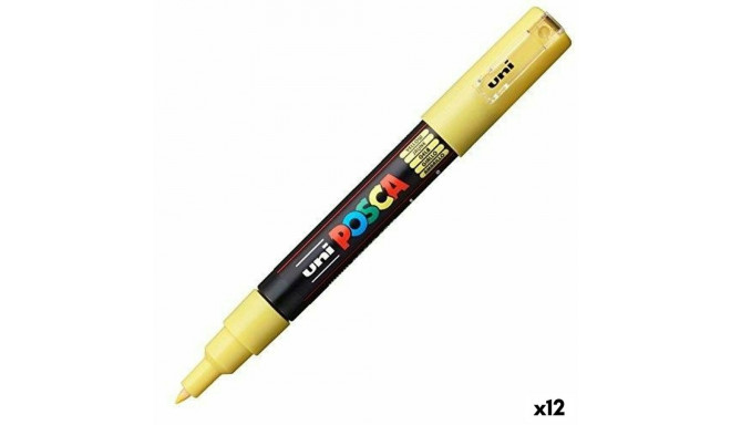 Marker pen/felt-tip pen POSCA PC-1M Yellow (6 Units) (12 Units)