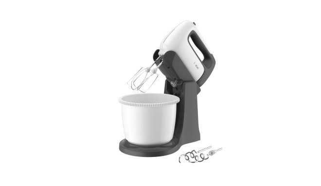 Tefal Prep&#039;Mix+ HT4641 Stand mixer 500 W Grey, White