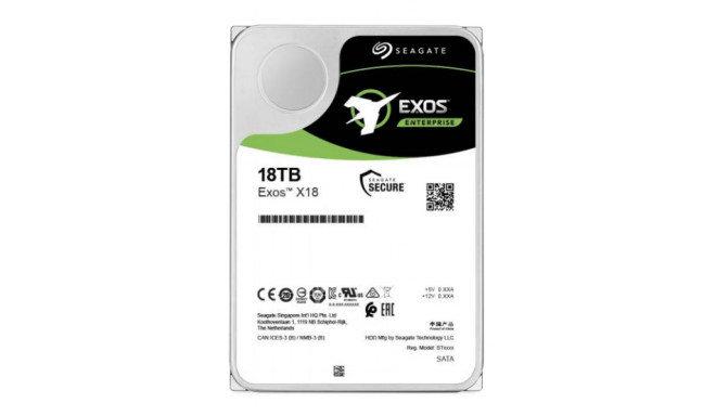 Seagate Enterprise ST18000NM004J internal hard drive 3.5&quot; 18 TB SAS
