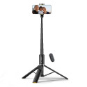 TECH-PROTECT L08S BLUETOOTH SELFIE STICK TRIPOD BLACK