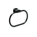 AMALFI TOWEL HOLDER RING MATT BLACK