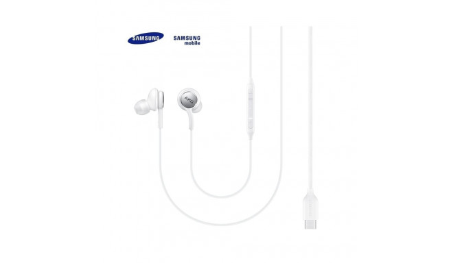 Samsung EO-IC100BWEG AKG Stereotüüpi-C kõrvaklapid mikrofoniga 1,2 m kaabel valge