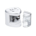 IVY Tenwin 8004 Electric Dual size (9-12 / 6-8mm) pencil sharpener 4x AA battery powered White