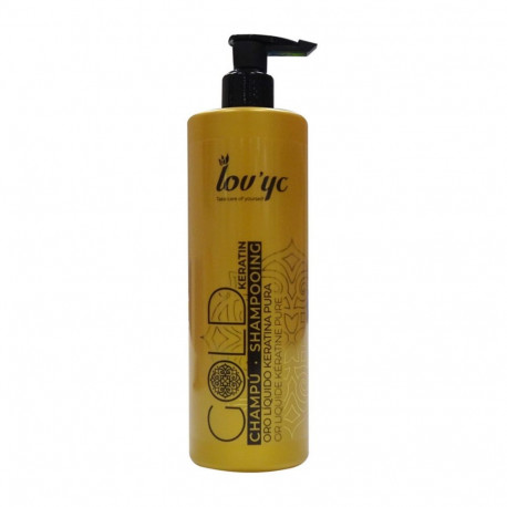 LOVYC šampoon Gold Keratin kuivadele juustele 500ml