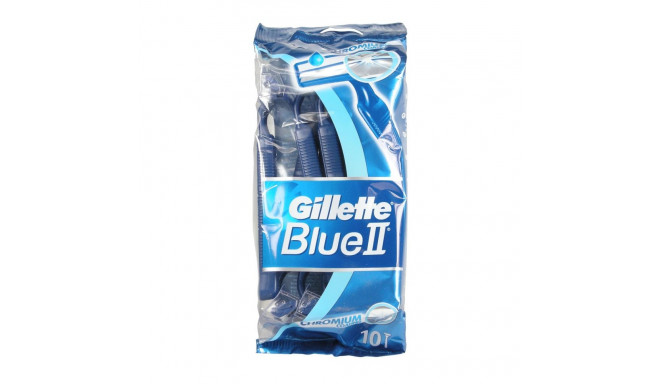 GILLETTE BLUE II PACK 10 UNIDADES