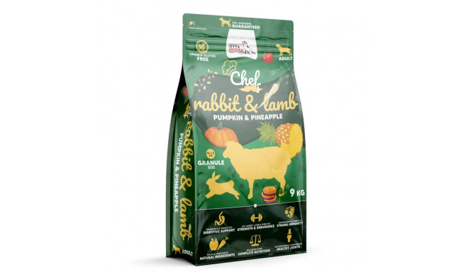 SYTA MICHA Chef Rabbit, lamb with pumpkin and pineapple - dry dog food - 9kg