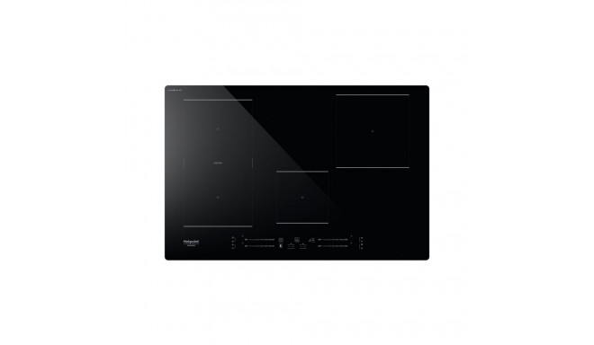 Hotpoint Ariston HS 1377C CPNE Must Integreeritav 77 cm Induktsioonpliidiplaat 4 tsooni