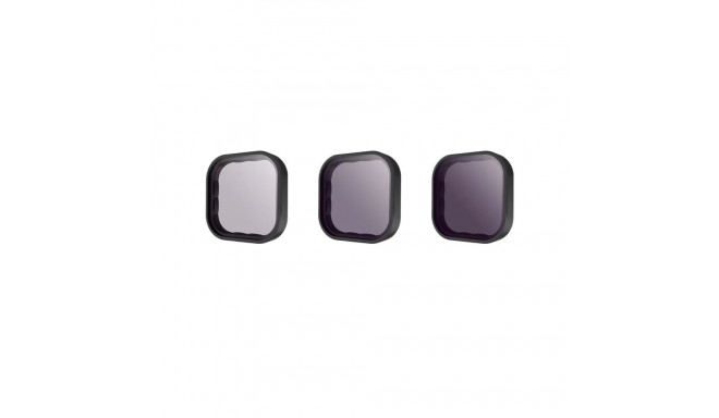 Telesin 8/16/32 ND filter set for GoPro Hero 9 / Hero 10 / Hero 11 / Hero 12 / Mini (GP-FLT-902)