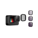 Telesin filter kit ND 8/16/32 GoPro Hero 9/Hero 10/Hero 11/Hero 12 (GP-FLT-902)