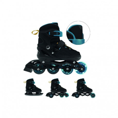 Spokey Quattro 4IN1 SPK-943434 inline skates size 38-41 BK/DBL (38-41)