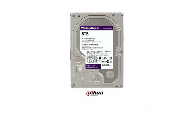 HDD|WESTERN DIGITAL|Purple|8TB|SATA|128 MB|5640 rpm|3,5"|WD84PURU