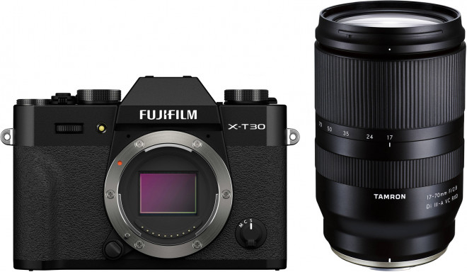Fujifilm X-T30 II + Tamron 17-70mm, black