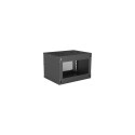 INTELLINET 19inch Wallmount Cabinet 6U Flatpack 353 x 540 x 400 Flatpack black IP20-Rated Housing