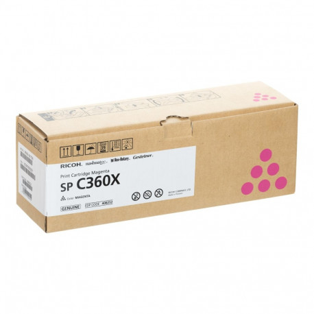 RICOH SPC361X magenta toner cartridge (9000 pages) for SPC361SFNW