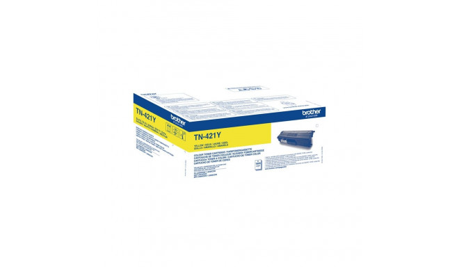 BROTHER TN-421Y kollane tindikassett 1.800 leheküljele