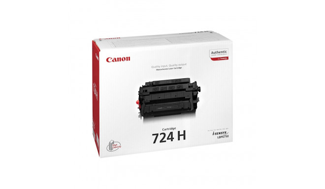 CANON CRG-724H Cartridge Black 12.000 pages for LBP6750dn