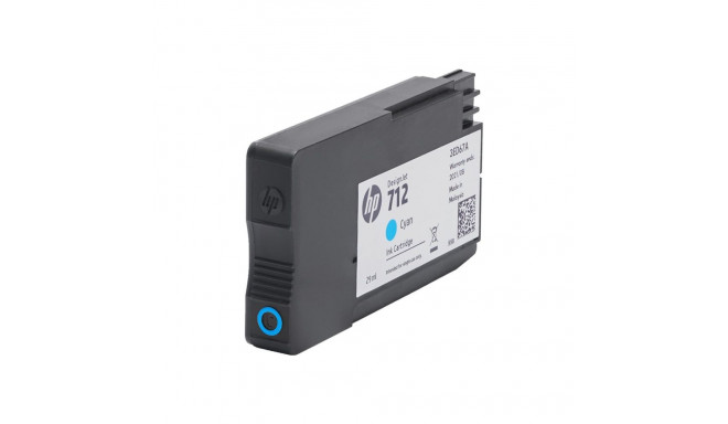 HP 712 29-ml tsüaan DesignJet tindikassett