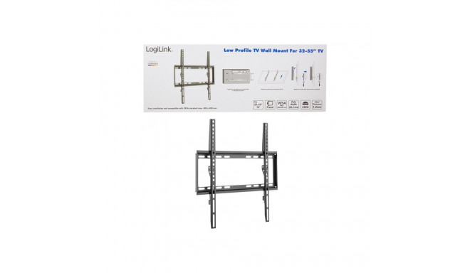 LOGILINK BP0036 LOGILINK - TV seinakinnitus, fikseeritud, 32 - 55 tolli, maks. 35 kg