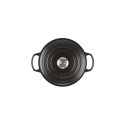 Le Creuset Signature Roaster round 24cm black Schwarz (21177240000430)