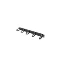 Cable organizer for 19-inch 1U Type B cabinets, AK-1203-B black