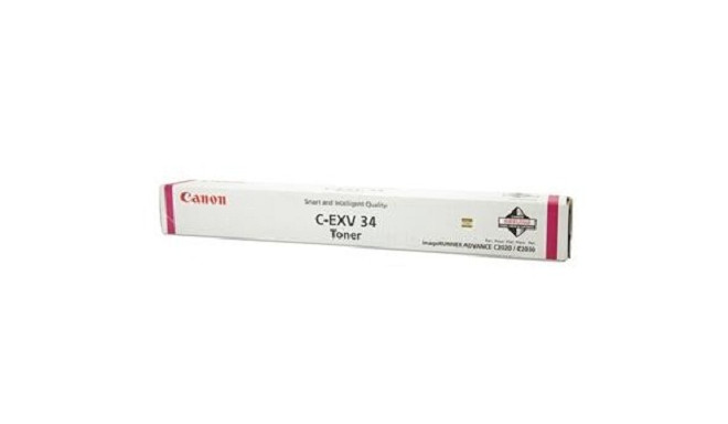 Tooner Canon C-EXV 34 Fuksiinpunane