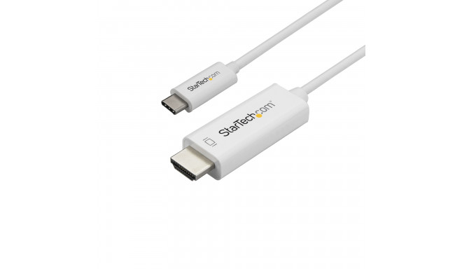 USB C-HDMI Adapter Startech CDP2HD1MWNL Valge
