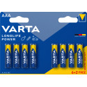 батарейка Varta LR6 AAA 1,5V High Energy (8 pcs)