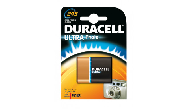 Lithium Battery DURACELL 245 / 2CR5 6V