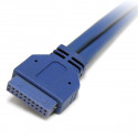 USB-kaabel Startech USB3SPLATE           IDC Sinine