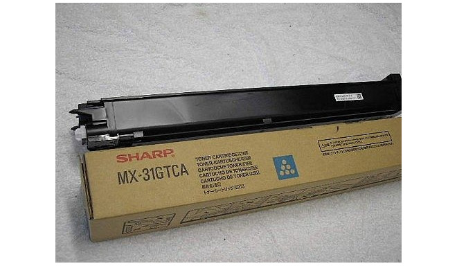 Toner Sharp MX-31GTCA Cyan