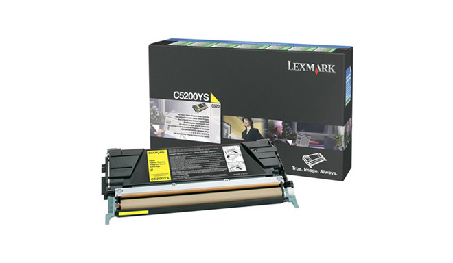 Tooner Lexmark C5200YS Kollane