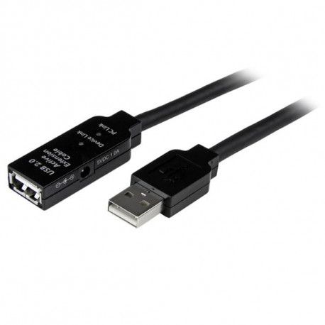 USB-kaabel Startech USB2AAEXT10M Must