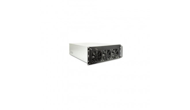 Inter-Tech 4F28 Rack Black, Silver