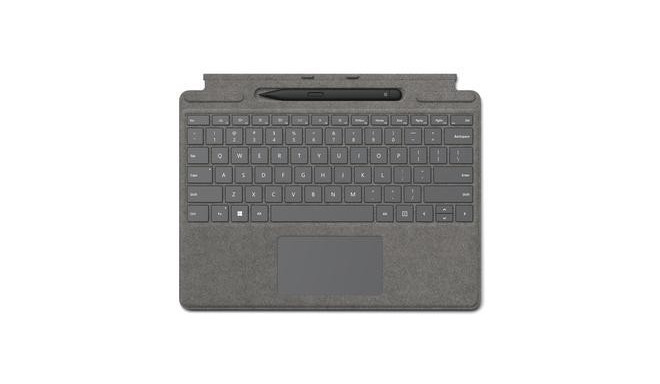 Microsoft Surface Pro Signature Keyboard with Slim Pen 2 Platinum Microsoft Cover port QWERTY Englis