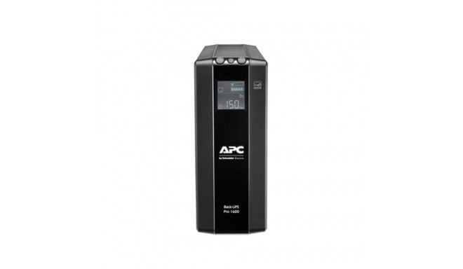 Apc Back UPS Pro BR 1600VA, 8 Outlets, AVR, LCD Interface