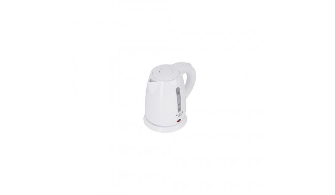 Adler Kettle AD 1272 Electric, 1600 W, 1 L, Stainless steel/Polypropylene, 360 rotational base, Whit