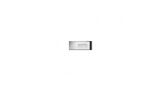 ADATA MEMORY DRIVE FLASH USB3.2 64GB/BLACK UR350-64G-RSR/BK