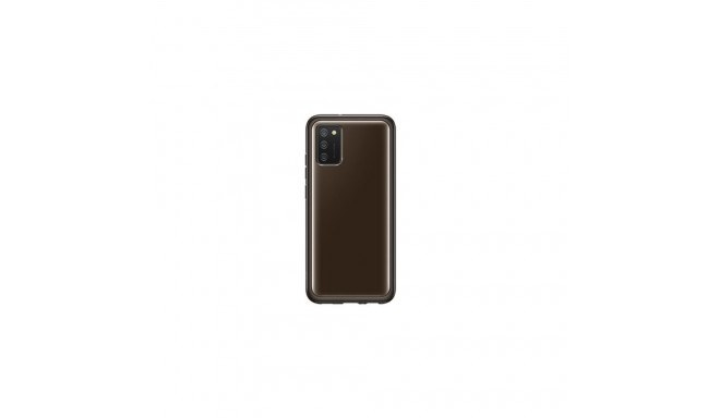 Samsung Galaxy A02S Soft Clear Cover Black