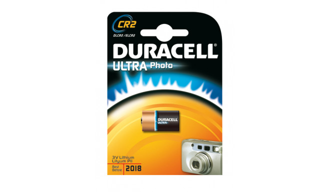 Elementai DURACELL CR2, 1vnt., litis, 3V