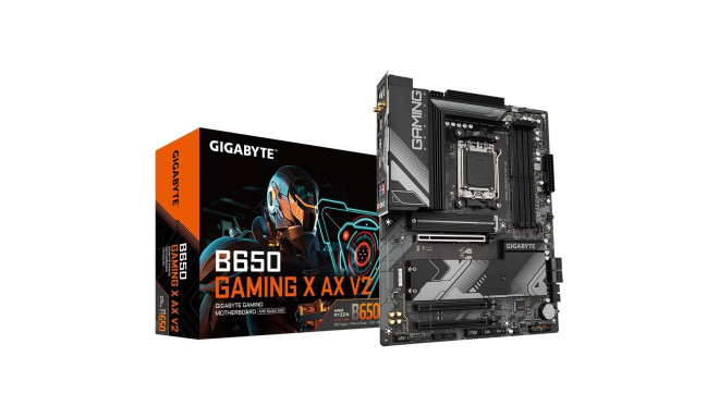 Gigabyte B650 GAMING X AX V2 Emaplaat - Toetab AMD Ryzen 8000 protsessoreid, 8+2+2 faasiline digitaa