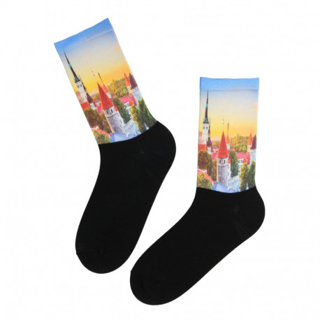 SOKISAHTEL OLD TOWN printmustriga sokid 444, 446