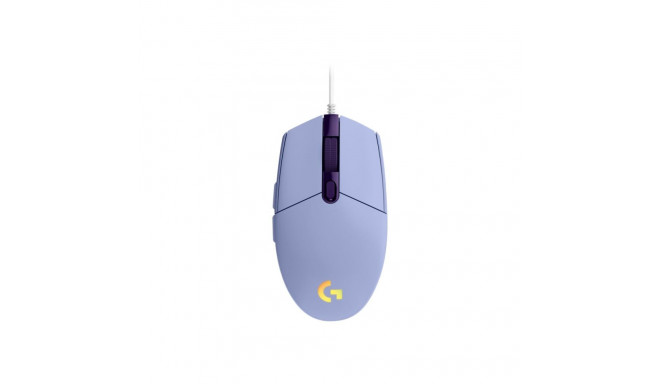LOGITECH Gaming Mouse G203 LIGHTSYNC Mouse optical 6 buttons wired USB lilac for Komplett Epic Gamin