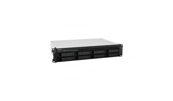 SYNOLOGY RS1221+ 8-kohaline NAS-räkit AMD Ryzen V1500B 4-tuumaline 2,2 GHz 4GB DDR4 kuni 32GB RJ-45 
