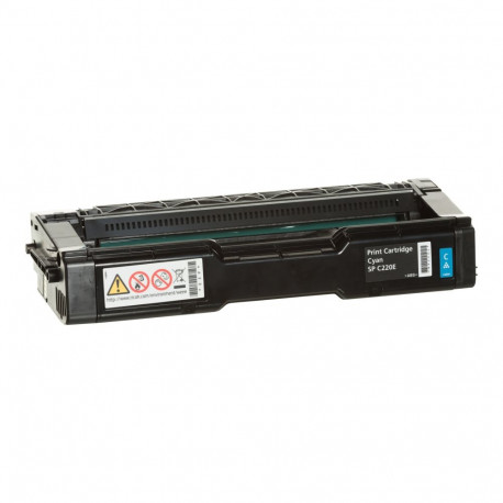 RICOH CT220CYN tsüaan toonerikassett (2300 lehekülge) Aficio SP C220N/S SP C221N/SF SP C222DN/SF SP 