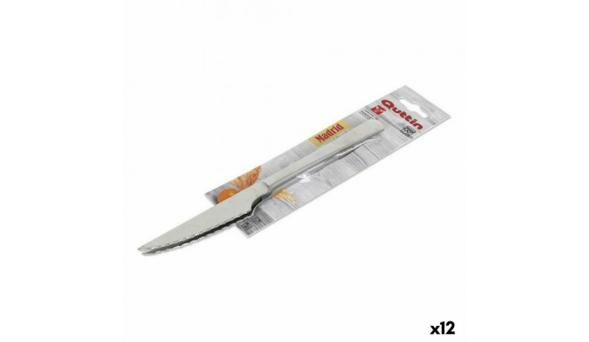 Meat Knife Set Madrid Quttin Madrid (21 cm) 2 Pieces (12 Units)