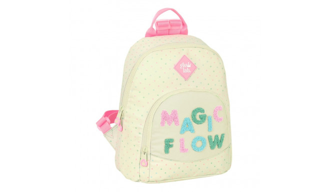 Casual Backpack Glow Lab Magic flow Beige 13 L