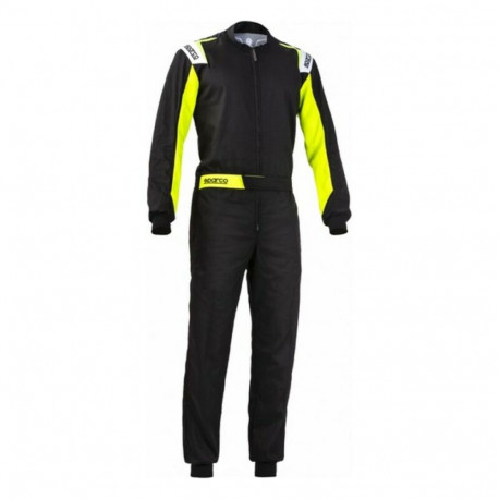 Kardisõidu kombinesoonid Sparco Rookie Kollane Must (Suurus XXL)