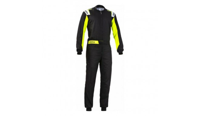 Karting Overalls Sparco Rookie Yellow Black (Size XXL)