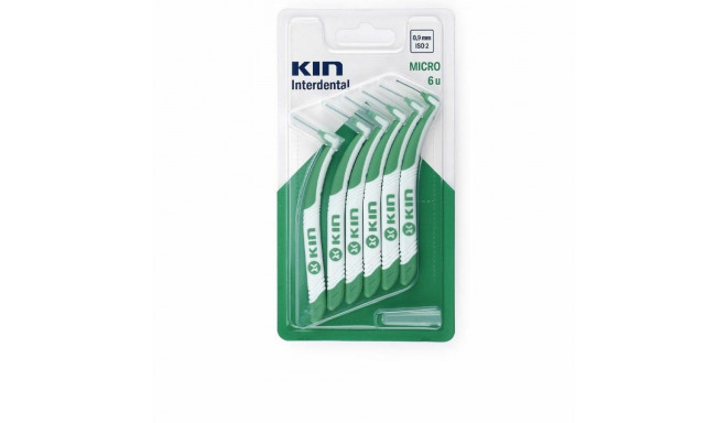 Interdental Toothbrush Kin Kin Interdental 0,9 mm (6 Pieces)