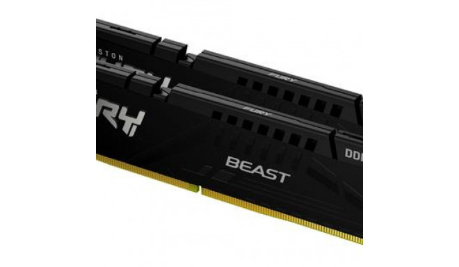 Kingston Technology FURY Beast 32GB 6000MT/s DDR5 CL30 DIMM (Kit of 2) Black EXPO